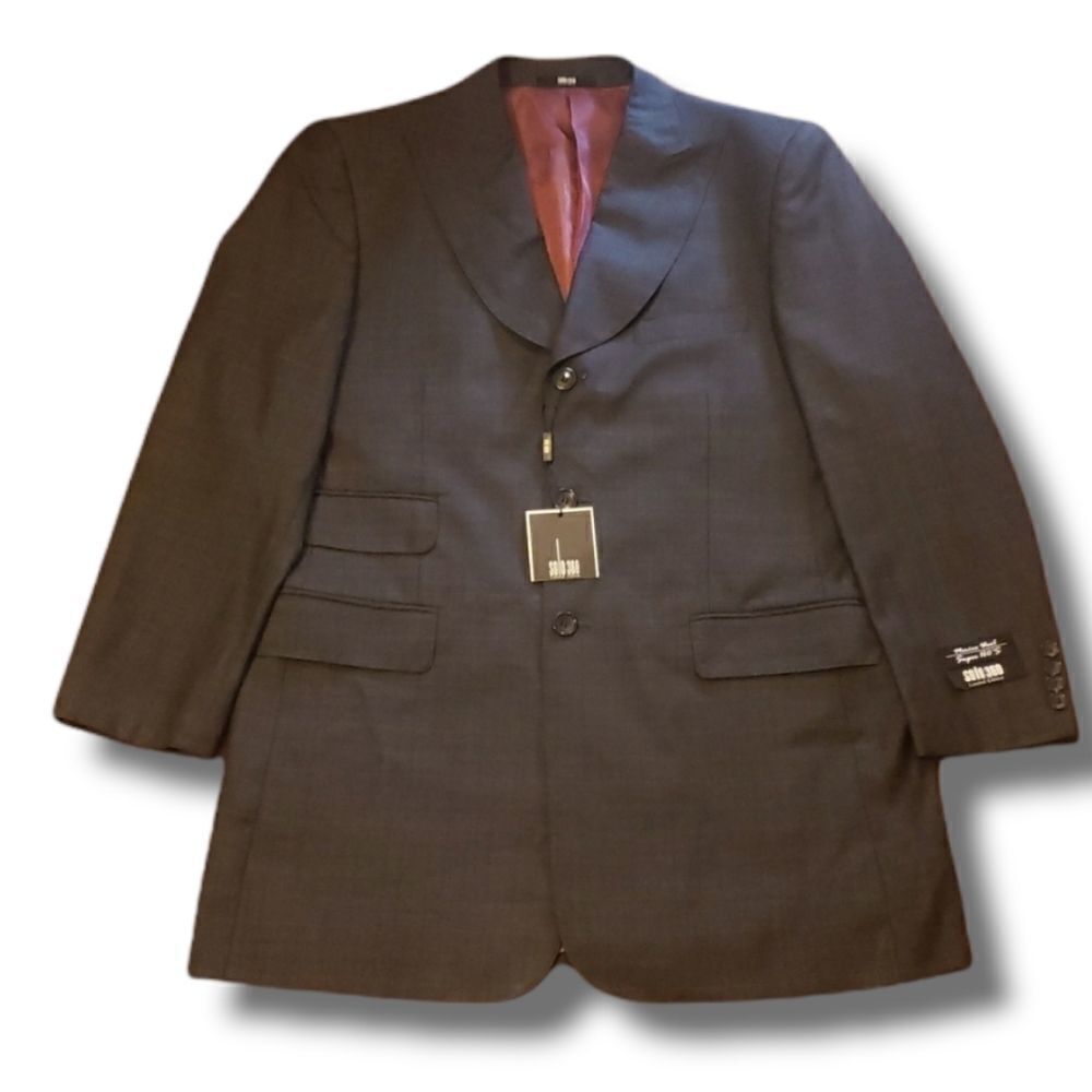 Solo 360 Charcoal Grey Suit Jacket Size 40R